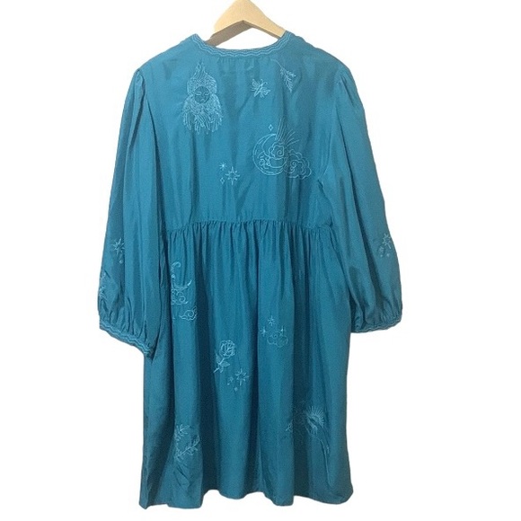 Johnny Was Christy Flowy Tie Front Dress Size XL - Picture 2 of 16